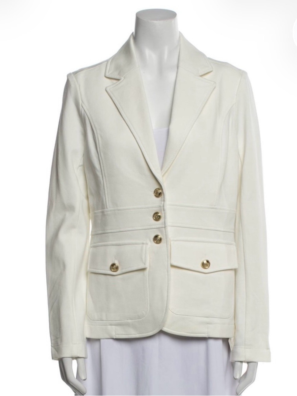 Joie Women's Cream Tailored Blazer Jacket